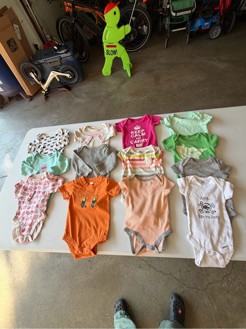 Baby 3–6 Months Bodysuit Bundle – Long & Short Sleeve – Multiple Colors & Patter